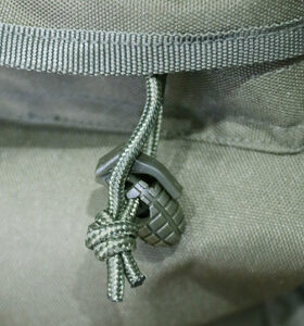 Grenade Cord Stoppers - Olive Green - Image 3